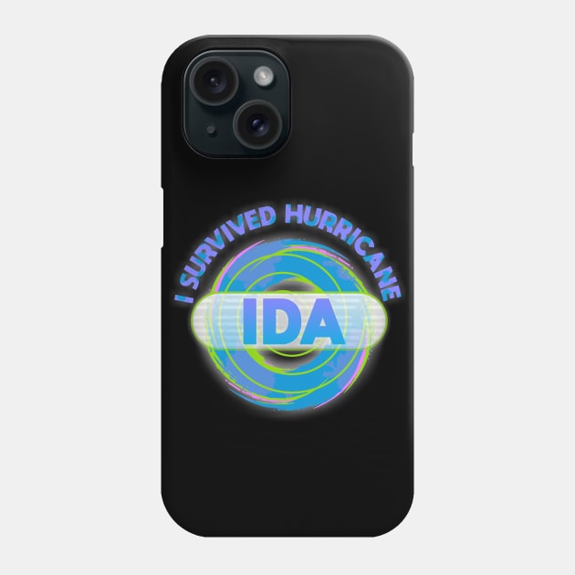 Hurricane Ida Phone Case by Dale Preston Design