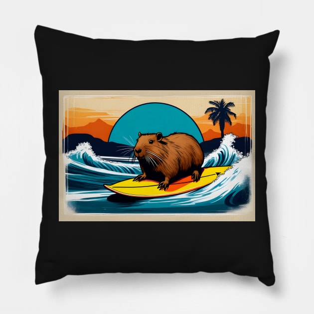Aquatic Mammal Pillow by PaigeCompositor