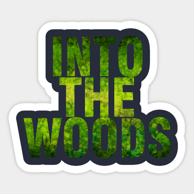 Into the woods | Lighter Green - Into The Woods - Sticker