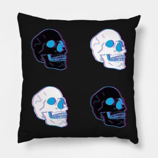 Galaxy Skull Pack - 3D Black/White Pillow
