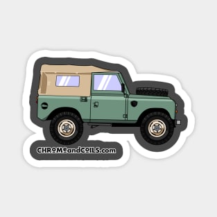 75 Land Rover 4x4 Truck Magnet