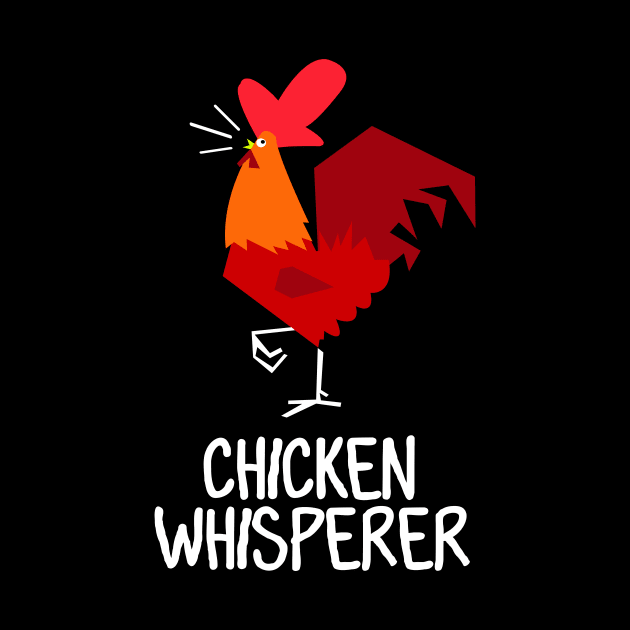 'Nerd Chicken Whisperer' Funny Bird Gift by ourwackyhome