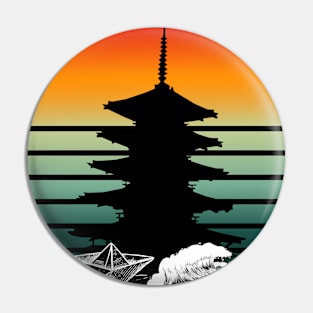 Hinode (sunrise) Pin