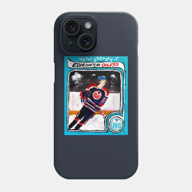 Wayne Gretzsky Phone Case by ElSantosWorld