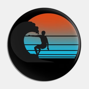 Surf life Pin