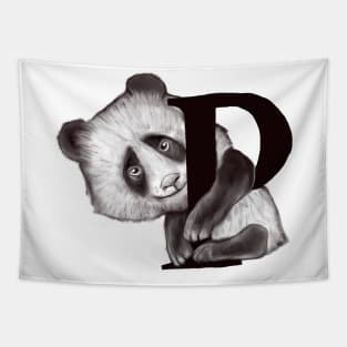 P panda Tapestry