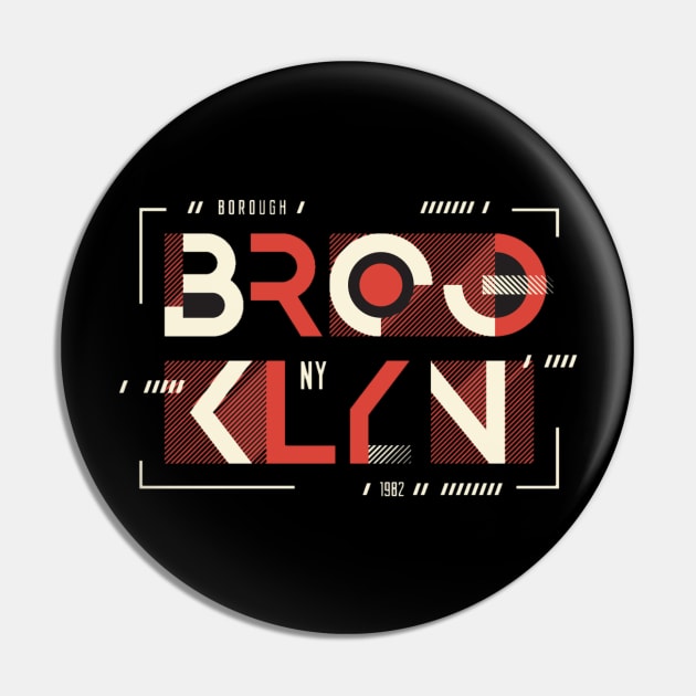 Brooklyn Pin by FunnyHedgehog