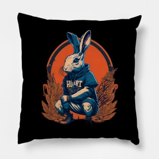 Hip-hop rabbit Pillow