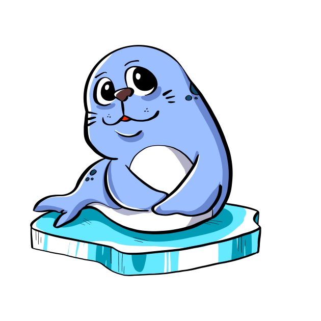 Cute seal by playlite