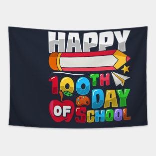 Happy 100 Th Day Of School Tapestry