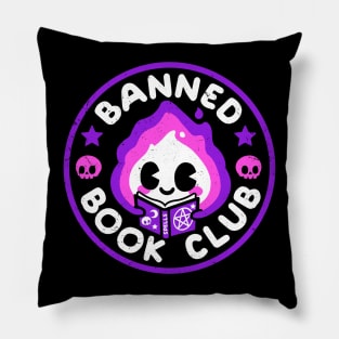 Banned book club Pillow