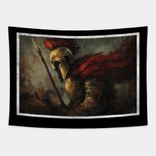 spartan military Tapestry