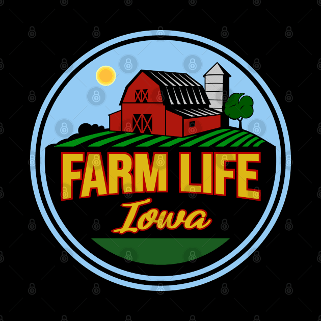 Farm Life Iowa by CashArtDesigns