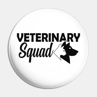 Veterinary Squad Pin