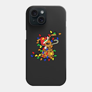 Caught up in the Christmas Lights Phone Case