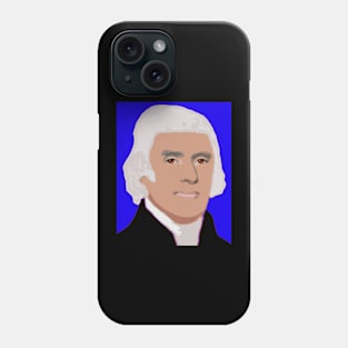 thomas jefferson Phone Case