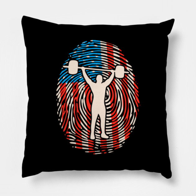 Barbell Gear Outfits Us American Flag Gift I Dna Weightlifting