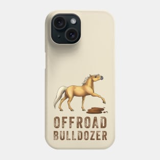 Kinsley the Offroad Bulldozer who Hates Mud Phone Case