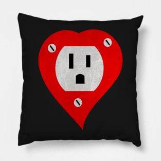 retro Couple love Pillow