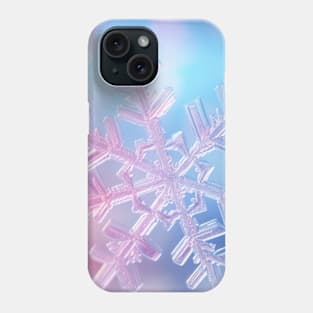 Snow Flake Nature Serene Tranquil Peace Phone Case