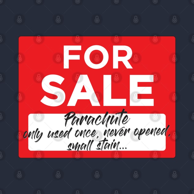 For Sale, Parachute by Alema Art