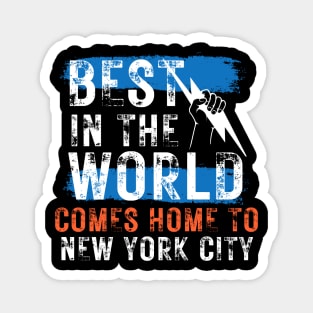 BEST IN THE WORLD COMES HOME TO NEW YORK CITY CM PUNK WWE Magnet