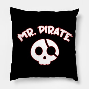 Skull - Mr. Pirate Pillow