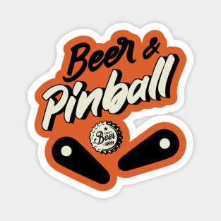 Beer And Pinball Magnet
