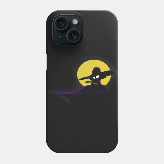 Darkwing Moon Outline Phone Case by ChePanArt