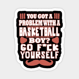 Basketball Men Boys Basket Layer Three Point Line Magnet