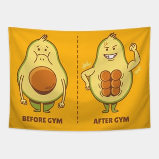 Avocado GyM Tapestry