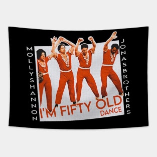 i'm fifty old dance Tapestry