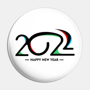 2022 New Year Pin