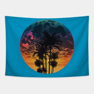 Palm Moon Tapestry