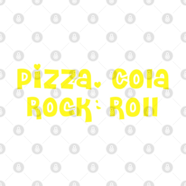 Pizza, cola, rock and roll by NYWA-ART-PROJECT