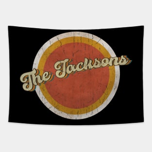 circle vintage The Jacksons Tapestry