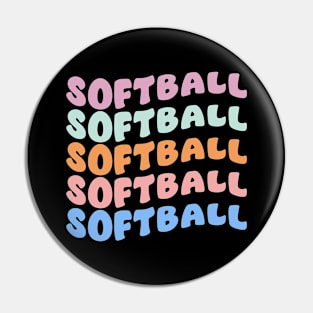 softball Pin