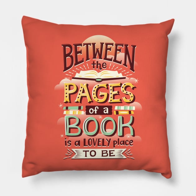 Between pages Pillow by risarodil