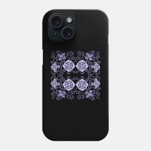 Zentangle flora Phone Case