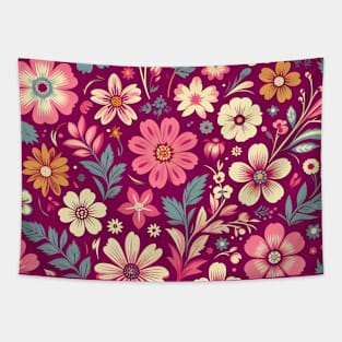 Spring Flowers Tapestry