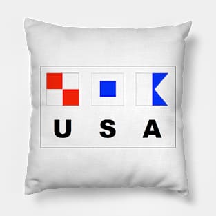 USA Nautical Pillow