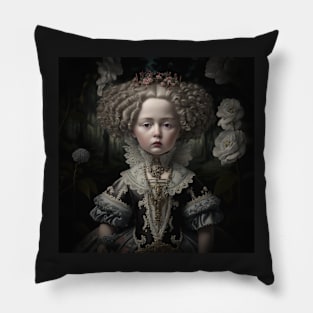 Living Dolls of Ambiguous Royal Descent Pillow