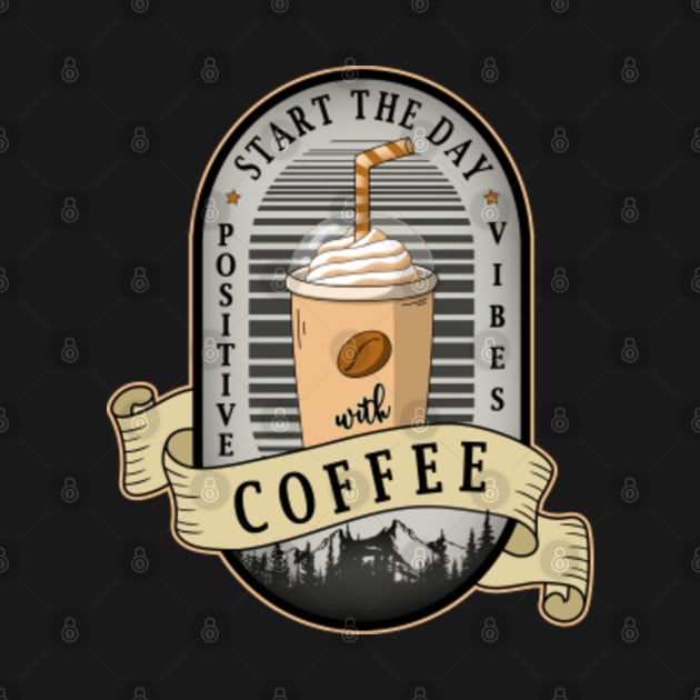 Start The Day With Coffee Tag Design by jeric020290