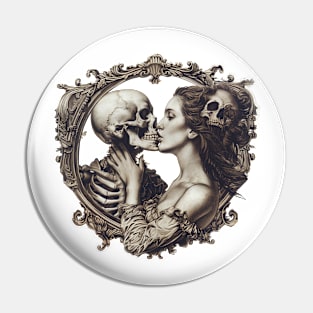 Kiss of Death Vintage Frame Pin