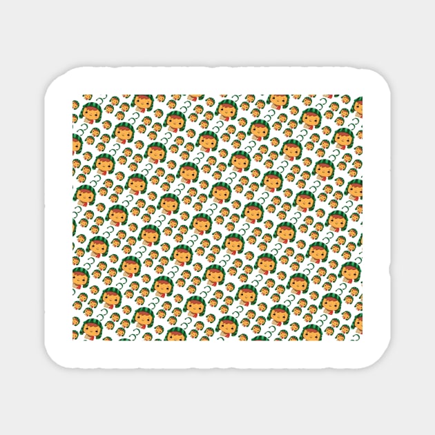 Chavo Del Ocho Pattern Magnet by Florentino