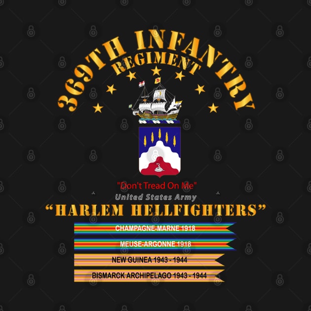 369th Infantry Regiment - Harlem Hellfighters w Streamers by twix123844
