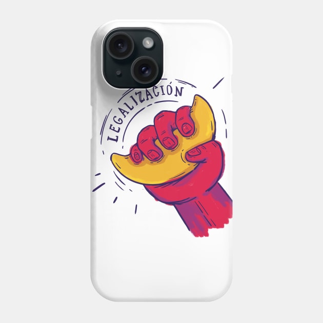 Legalize Empanada Phone Case by linesonstuff