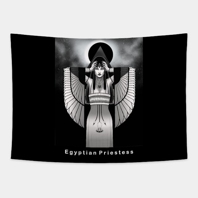 Egyptian Priestess Tapestry by NeetScrewd