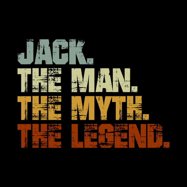 Jack The Man The Myth The Legend by designbym