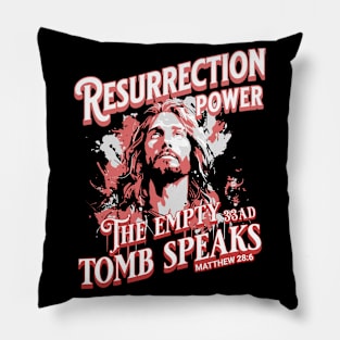 RESURRECTION POWER Easter Design Pillow